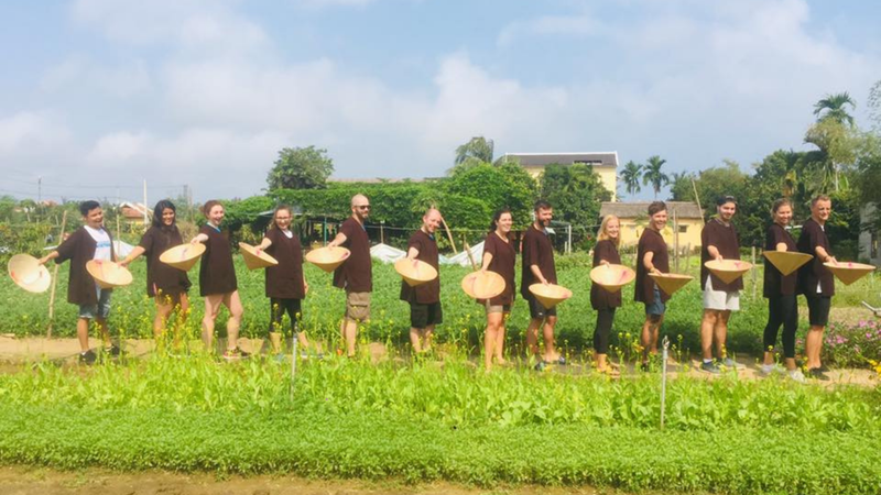 Trải nghiệm khám phá Làng rau Trà Quế & Nấu ăn (1)